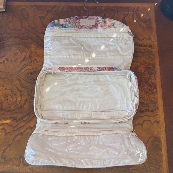 Hanging Cosmetic Travel Bag 100% Cotton NWOT - Picture 2 of 8